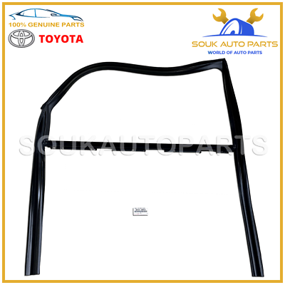 68151-50013 Genuine Toyota RUN, FRONT DOOR GLASS, LH 3UZ-FE Lexus