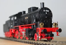 Trix 52 2425 00 HO Gauge DB BR 54 steam loco in black livery