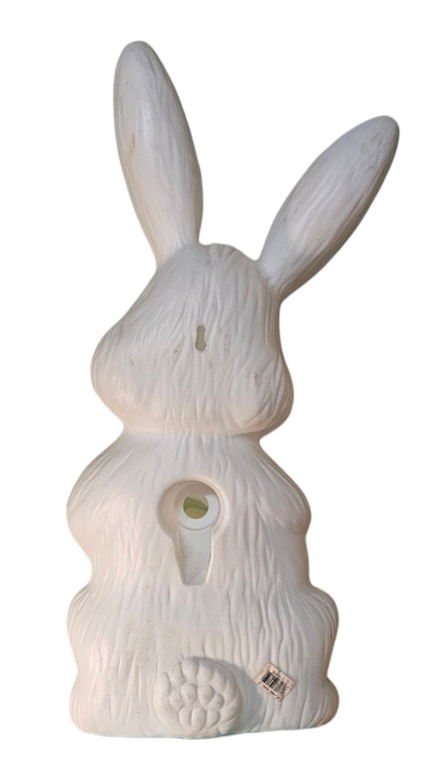 Vintage Sun Hill Easter Bunny Rabbit Blow Mold 27” Pastel Basket Of Eggs