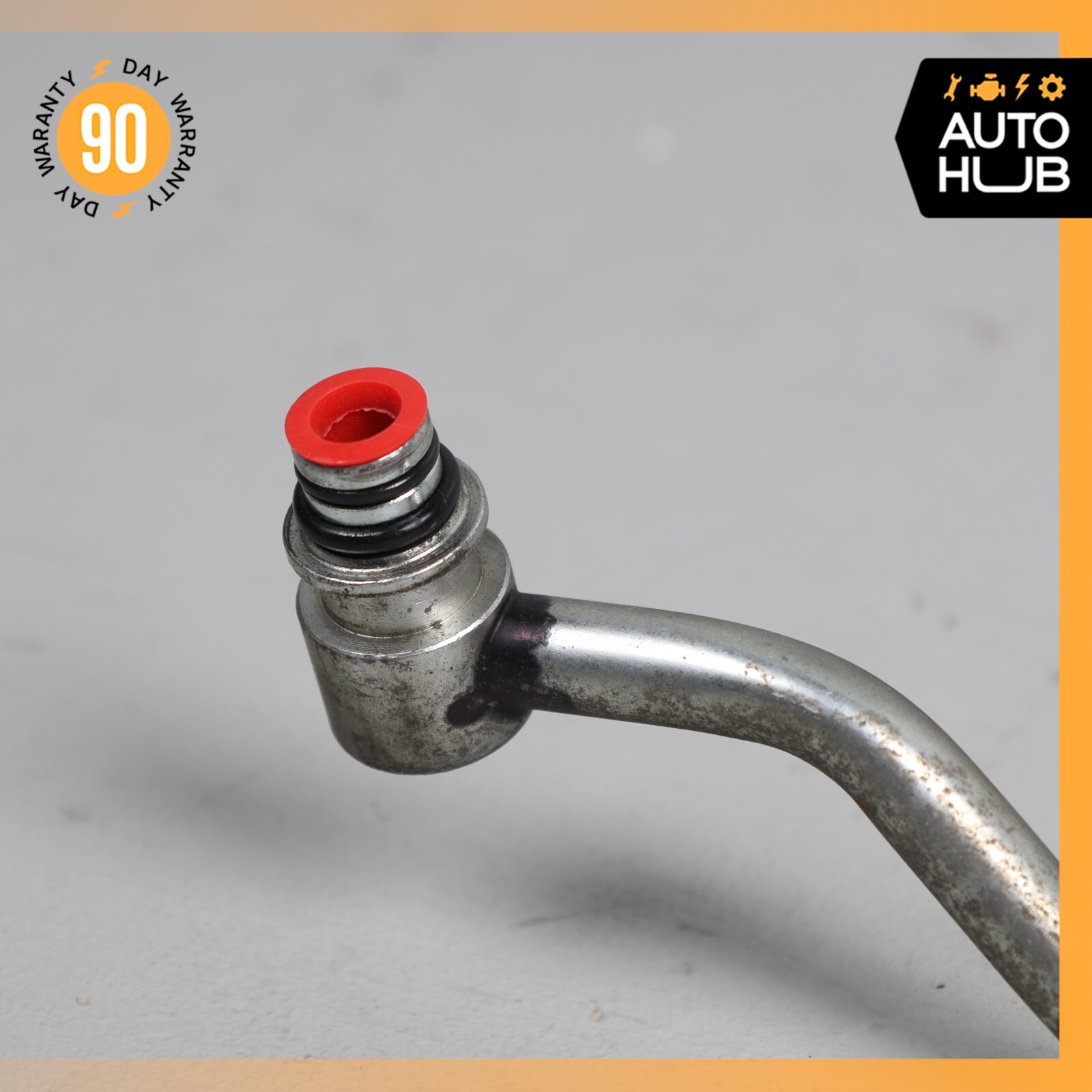 04-19 Maserati GranTurismo M145 Transmission Oil Cooler Line Hose Pipe OEM 56k