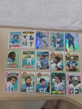 LOT OF 15 DETROIT LIONS BILLY SIMS BATCH BAKER MORTON ELAM FOOTBALL CARDS Card!