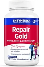 Enzymedica,  Repair Gold, Proteolytic Enzymes for Joint, Muscle, tissue  60 Caps