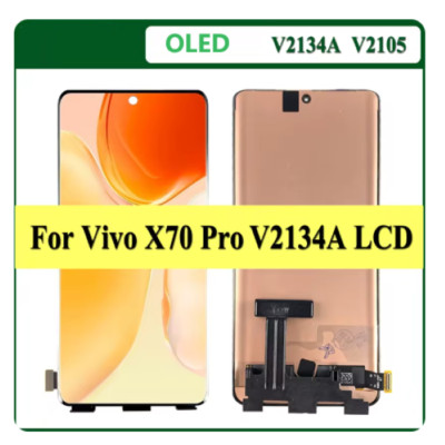 For Vivo X70 Pro V2134A OLED LCD Display Screen Touch Digitizer Replacement