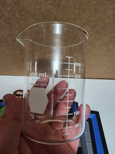 KIMAX KIMBLE NO 14005 LOW FORM GLASS GRIFFIN w/ Spout 400 ML