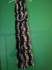 Black And White Winterguard ColorGuard Contemporary Dance Costume Jumpsuit