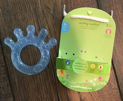 green sprouts molar teether