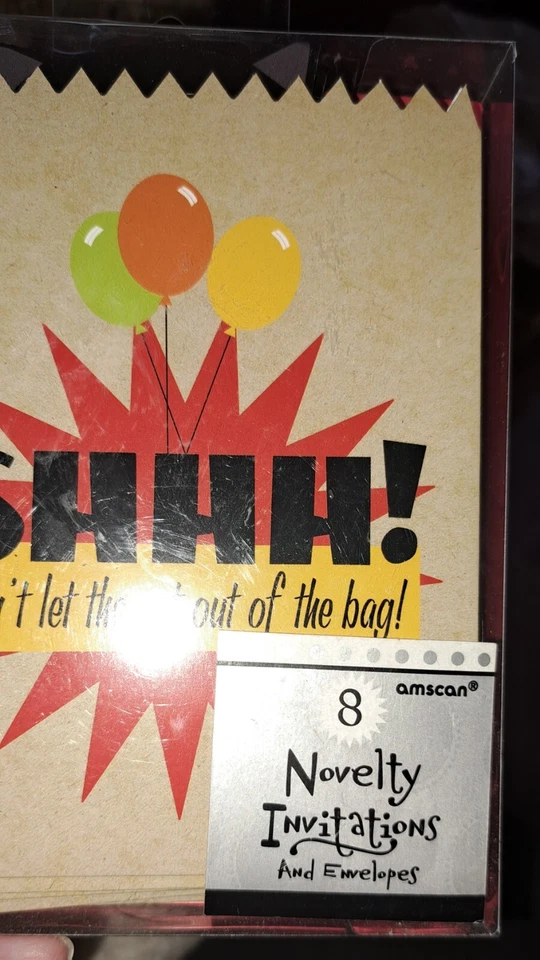 Novelty Invitations, (11) In This Box, Dont Let Cat Out Of Bag "Precious" - Image 3 of 4