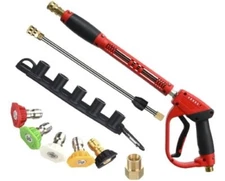 Tool Daily Deluxe Pressure Washer Gun, with Replacement Wand Extension, 5 Noz...