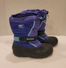 Sorel Flurry Winter Snow Boots Youth Kids - Size 4