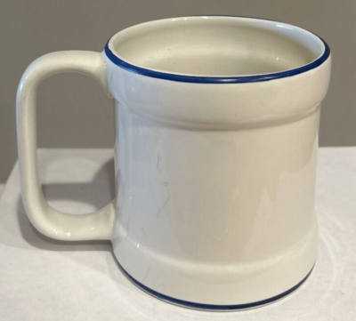 ABERCROMBIE & FITCH Prinknash Pottery 4 Finger COFFEE MUG Made in UK Large  16oz | eBay