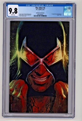 The Joker #2 Trevor Hairsine Variant CGC 9.8 - First Appearance of Vengeance