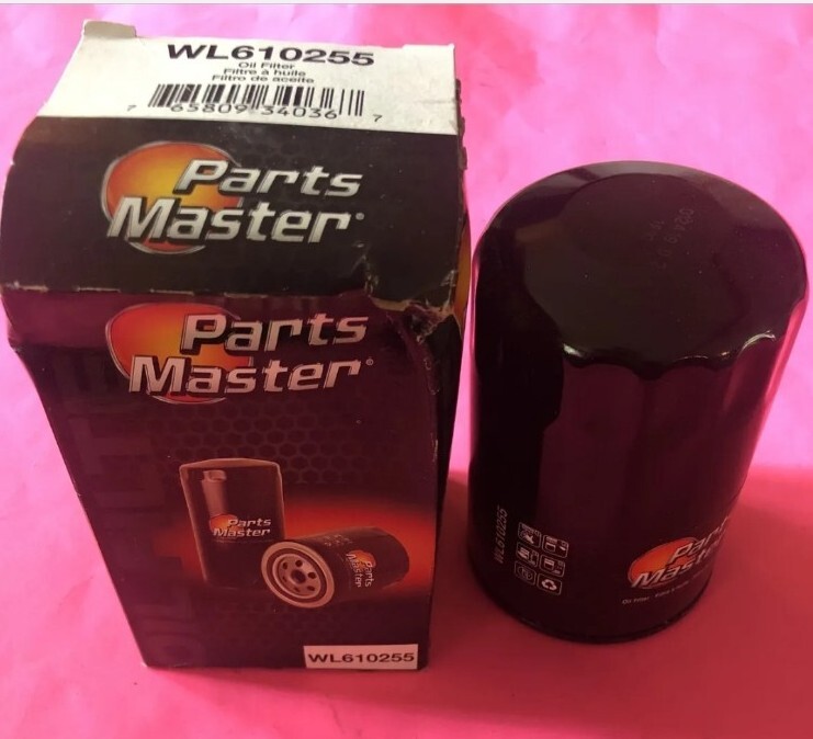 PARTSMASTER WL610255 Cross reference oil filters