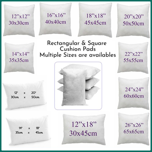 Eco-Friendly Hollowfibre Non-Allergic Cushion Inner Pad - 55cm / 22