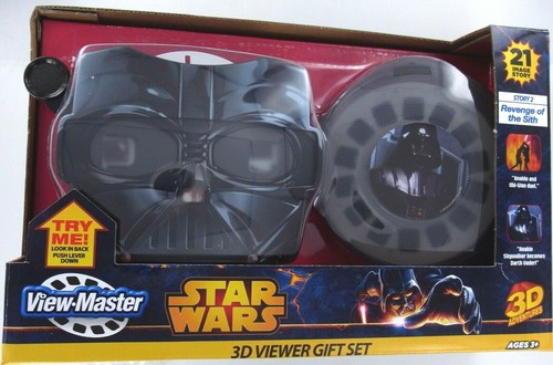 STAR WARS View-Master SET Revenge of the Sith Viewer + 3 3D Reels Darth Vader - Picture 7 of 11