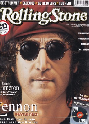   Rolling Stone - DIE 100ste deutsche Ausg!! 2/2003 + CD - John Lennon, L. Reed