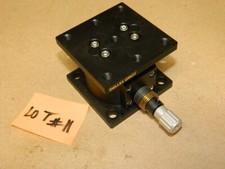 Melles Groit Micrometer Positioning Stage Linear Actuated Fixture PARTS LOT # 11
