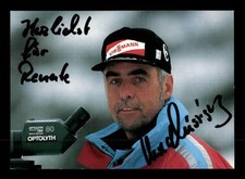 Uwe M&uuml;ssiggang Autogrammkarte Original Signiert Biathlon + A 168076