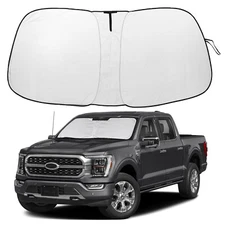 Custom Fit For 09-14 Ford F150 Pickup Windshield Sun Shade UV Block Shield Cover