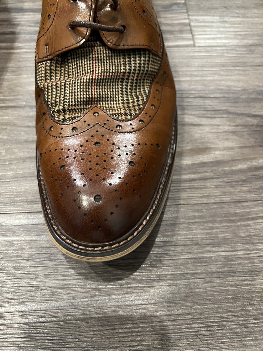 Vintage Foundry Co Mens Wilfred Oxford Wingtip Dress Shoes Brown Size 8 NIB Vintage Foundry Shoes | eBay main image 4