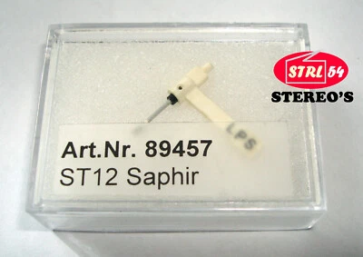 COM - ANALOGIS TONNADEL ST12 ST15 ST12/15 pointe lecture de qualité saphir pour BSR ST-12 ST-15 stylus