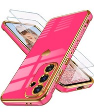 Cober Funda Para GALAXY S24 FE 5G 6.7" Con Protector de Pantalla Moda Lujo Mujer
