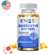 Quercetin Soft Gel Antioxidants Immune Enhancement  Skin & Respiratory Health