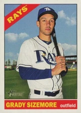 2015 Topps Heritage High Number - Grady Sizemore #551