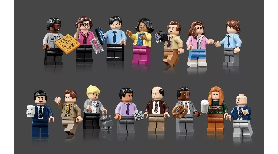 LEGO Ideas The Office 21336 US TV Show Series Dunder Mifflin Scranton Model  Building Set, 15 Characters Minifigures, Iconic Gift for Adults and Teens