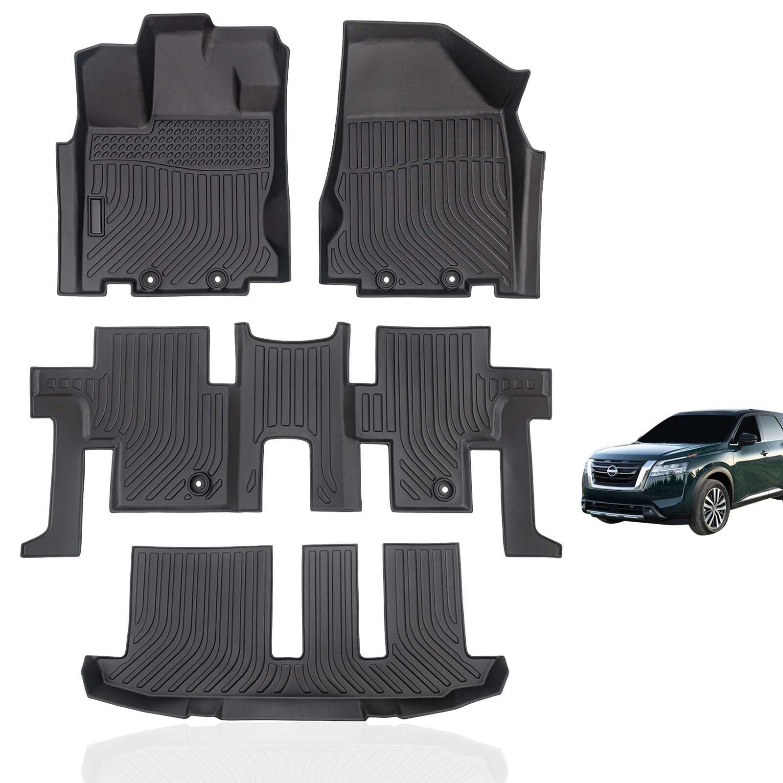 Floor Mats For Nissan Pathfinder Infiniti QX60 JX35 20142020 All