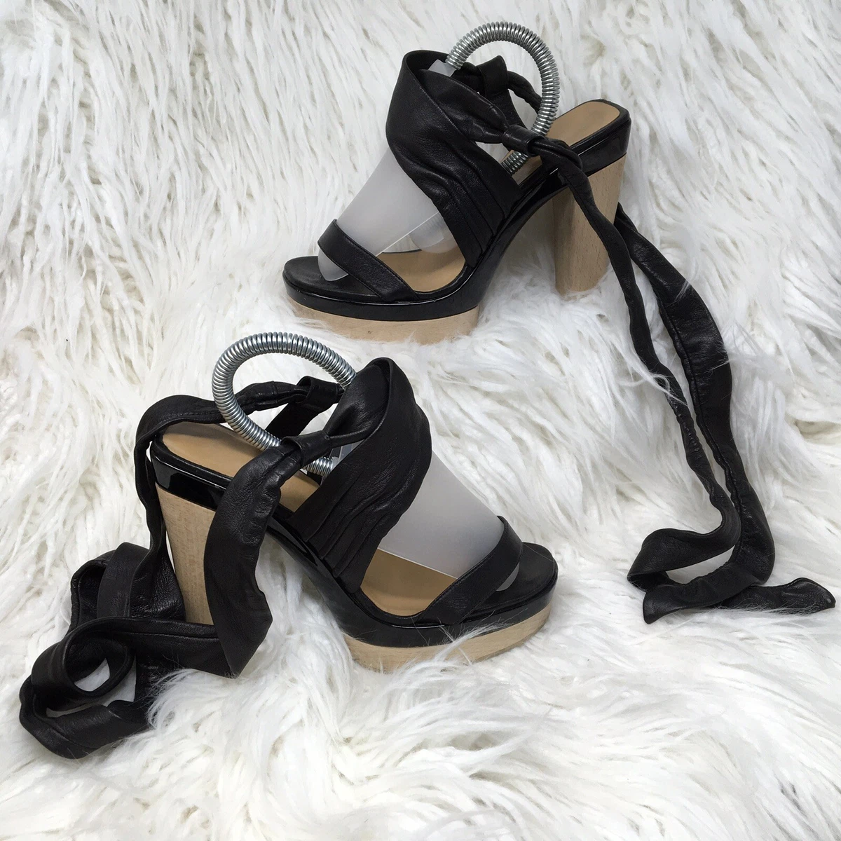 Black High Heel Platform Pump | Black Platform Heels Size 9 - Black  Platform Heels - Aliexpress