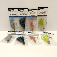 (8) Robrahn’s Hy Tie Saltwater Streamers Flies By Rainy's 2/0 Baitfish Attractor