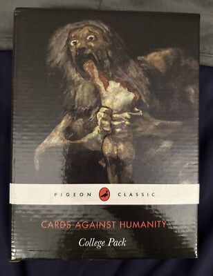 Cards Against Humanity: College Pack - SEALED BOX (with poster! BRAND NEW