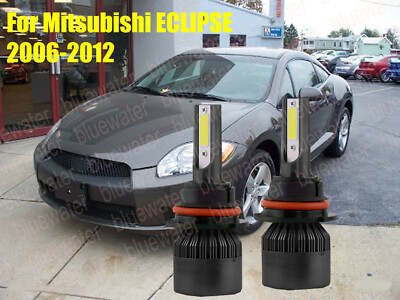 LED For ECLIPSE 2006-2012 Headlight Kit H13 6000K White CREE Bulbs High/Low Beam