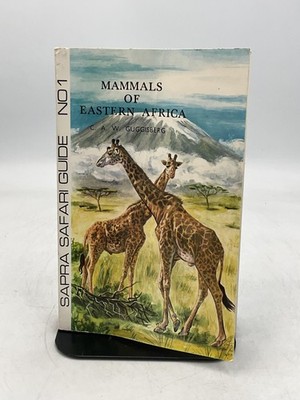 Vintage Mammals Of Eastern Africa C.A.W. Guggisberg Paperback Sapra Studio 1975