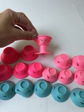 21Pcs Hair Curlers Rollers Heatless Silicone