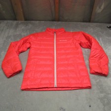 Columbia Down Jacket Girls Medium 10/12 Pink Airspace Quilted Insulated Puffer