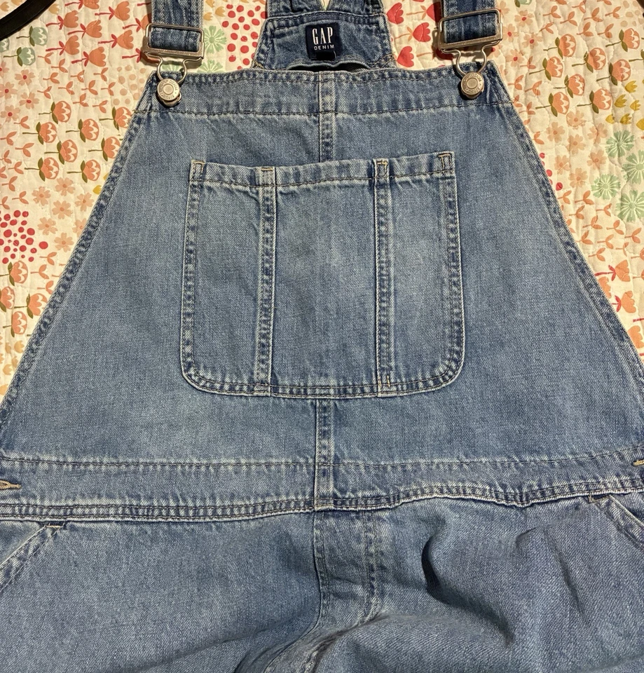 Mono vaquero GAP para mujer talla XL azul mono babero nuevo sin etiquetas Foto 4 de 4