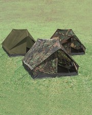 2-Mann Zelt "Classic" 5000 woodland,flecktarn     -NEU-