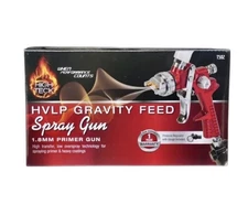 High Teck T502 Performance Series HVLP Spray Gun, 1.8 mm Nozzle, Aluminum