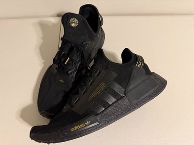   adidas NMD_R1 V2 Black Gold Metallic Mens 13 Sneaker HP3251 Athletic Shoe