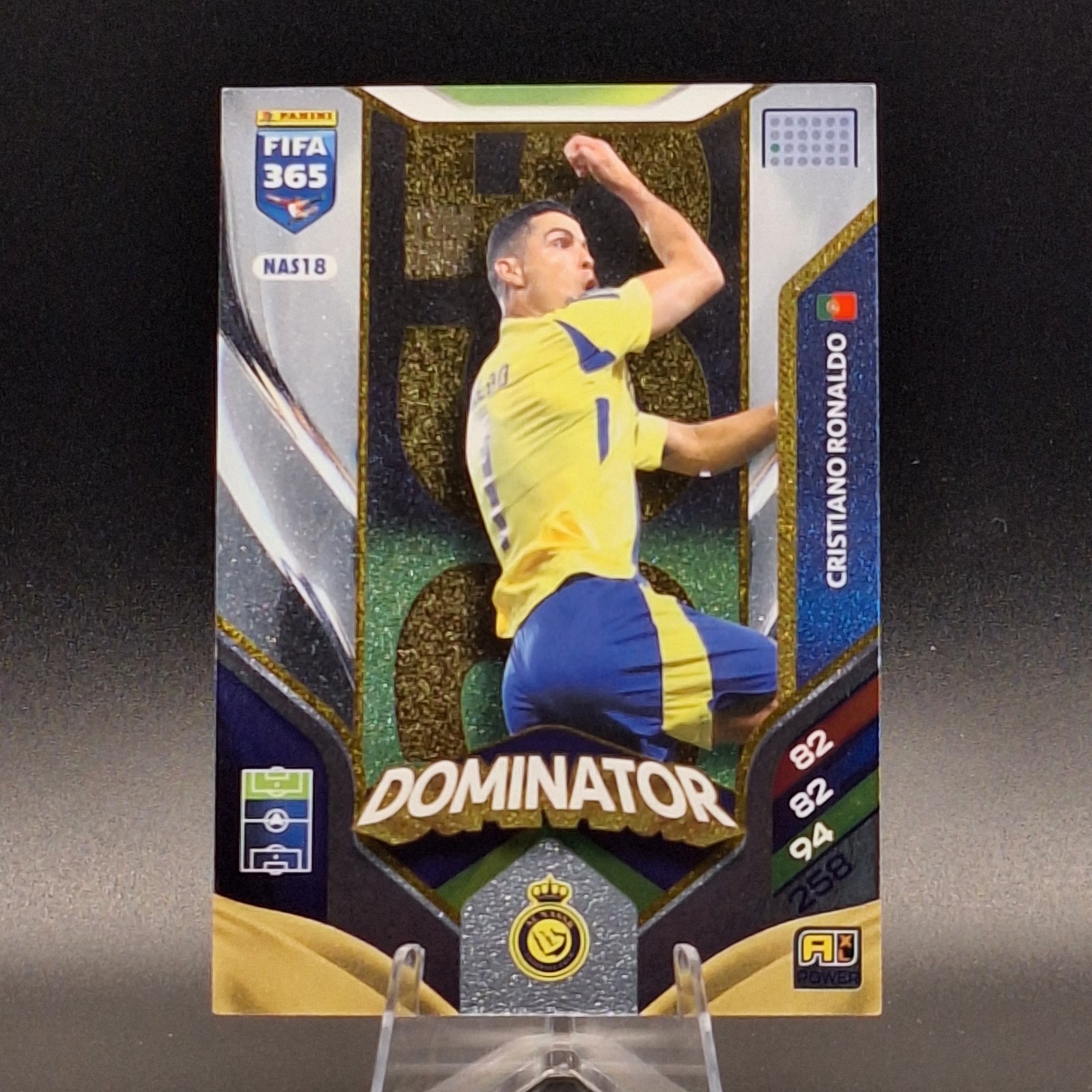 2025-26 Panini Adrenalyn XL FIFA 365 Cristiano Ronaldo Dominator NAS18 Portugal