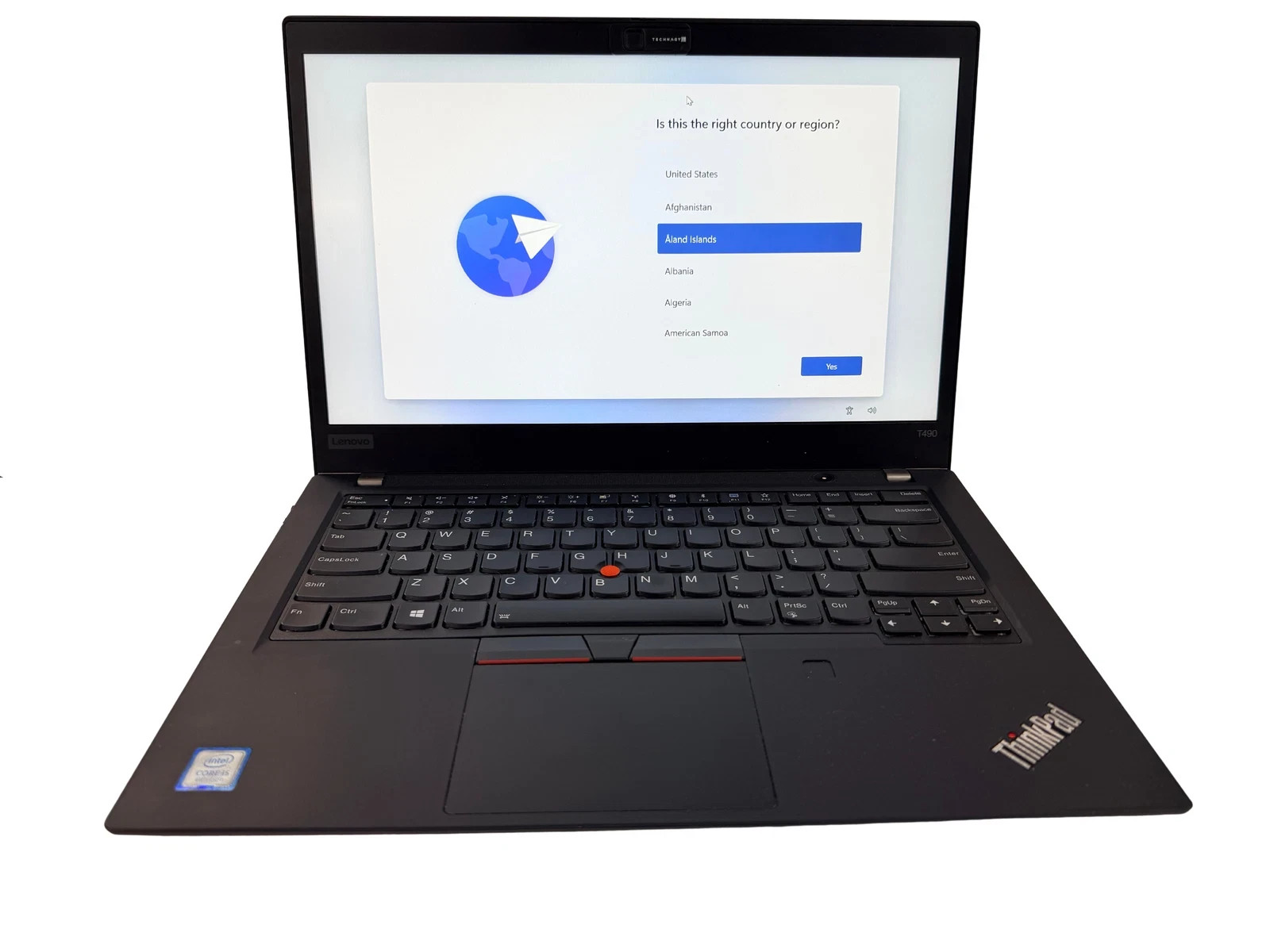 Lenovo ThinkPad T490, 14-Inch Laptop, with Intel Core i5-8265U, Windows 11 Pro