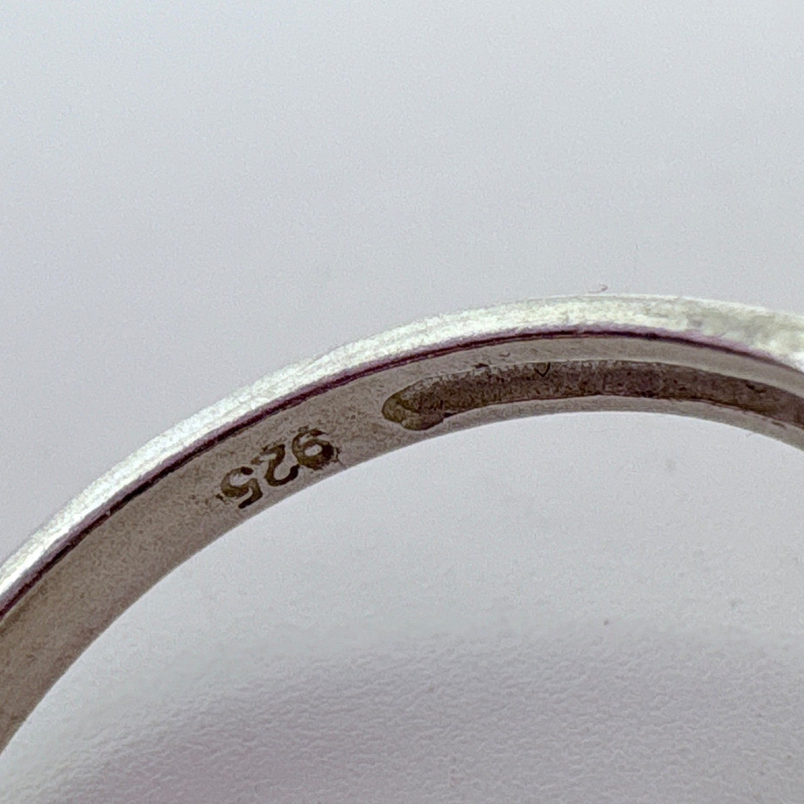 VTG Solid Sterling Silver 925 Openwork Scroll Des… - image 5