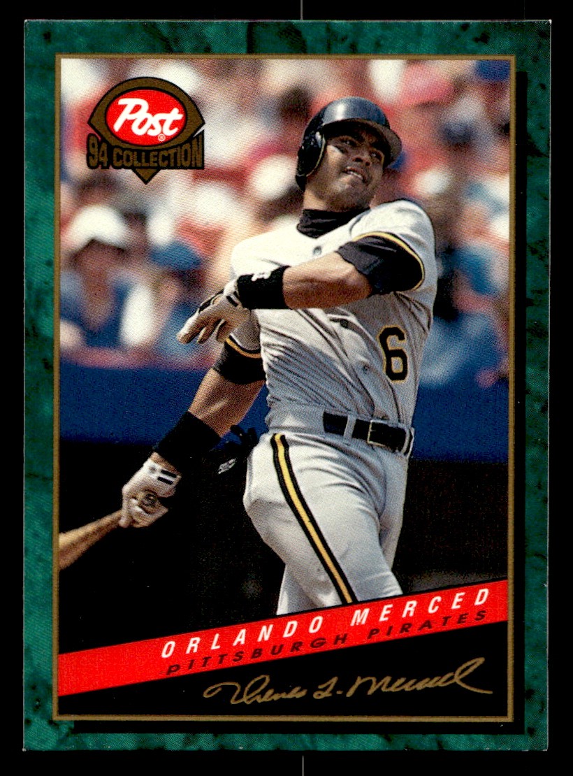 Orlando Merced - 1994 Baseball card #30 Pittsburgh Pirates Raw Trading Card