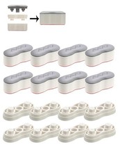 Bidet Bumper, 8PCS Height-increasing Pads, Universal Seat Bumper Kit with Str...