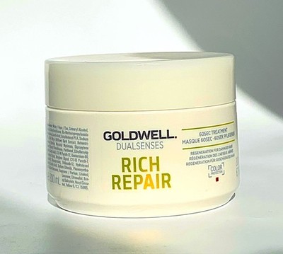 Goldwell Dualsenses Rich Repair 60 Sec Treatment Trockenes Haar, 200 ml