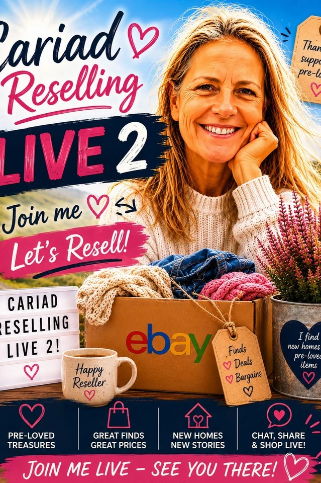 Cariad Reselling - Live 2!