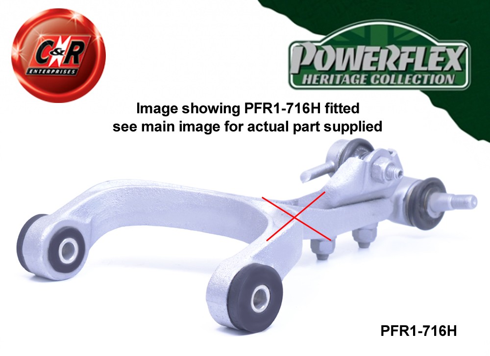 PFR1-716H Powerflex Heritage Rear Upper Wishbone Inner Bushes