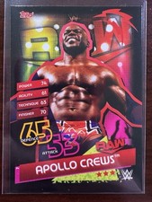 2020 Topps WWE Slam Attax Reloaded #7 Apollo Crews