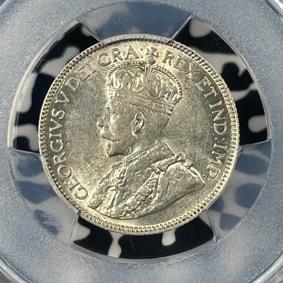 1933 Canada 25 Cents PCGS AU55 Lot#G1211 Silver! - Image 3 of 4